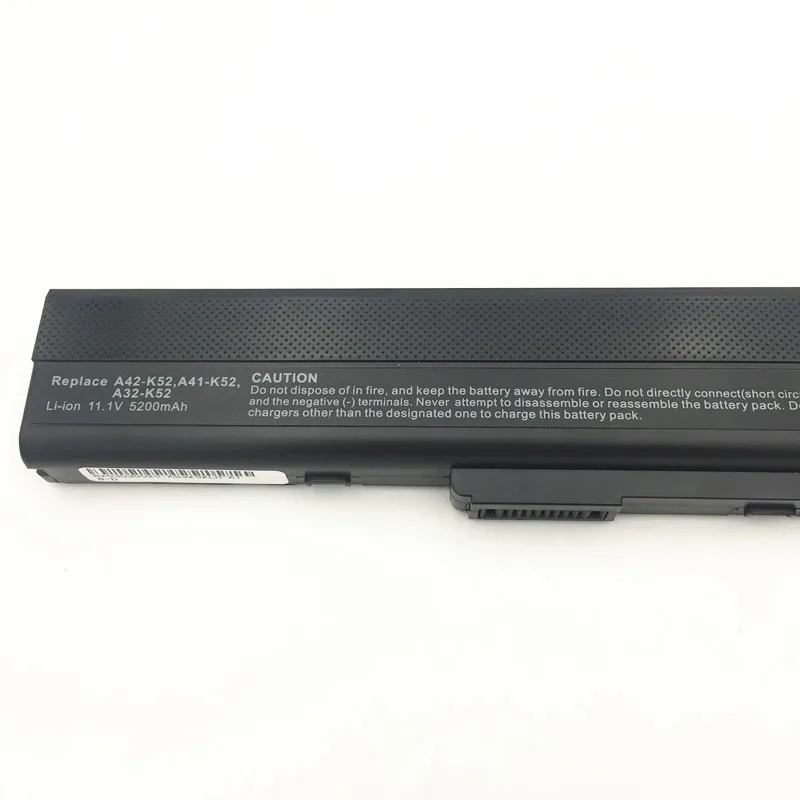 Аккумуляторная батарея для ASUS K52J K52JB K52JC K52JE K52JK K52JR K52N K52EQ K52JT K52JU K62F K62J K62JR 6