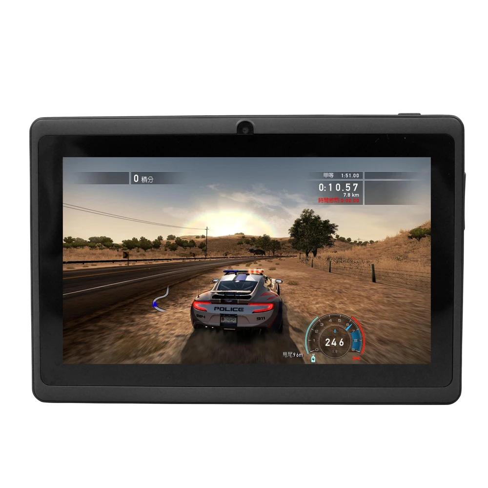Yuntab 7 дюймов Q88 Allwinner A33 четырехъядерный 512 МБ/8 ГБ Android 4 4. Дети планшетный ПК HD экран