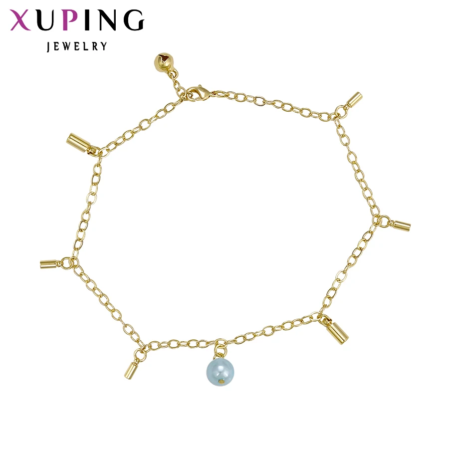 

11.11 Xuping Fashion Anklet New Arrival Gold Color Plated High Quality Luxury Foot Chain Jewelry Special Gift Women S13-73899