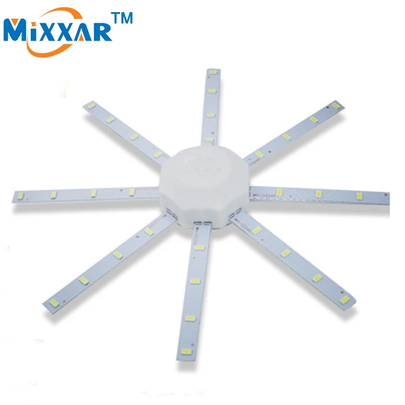 

12W 16W 20W 24W LED Ceiling Lamp Downlight Modified Light Source Lamp Plate Octopu 5730 Cool White for Round Kitchen Bedroom