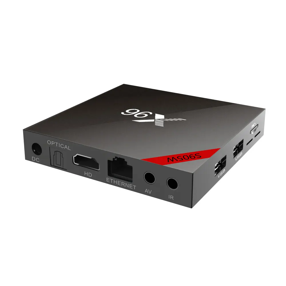 Скандинавия Королевский IP ТВ X96W Android 7,1 Smart Box Amlogic S905W 1 г/8 г и 2 г/16 г арабский, Ближний Восток персидский курдский Африка IP