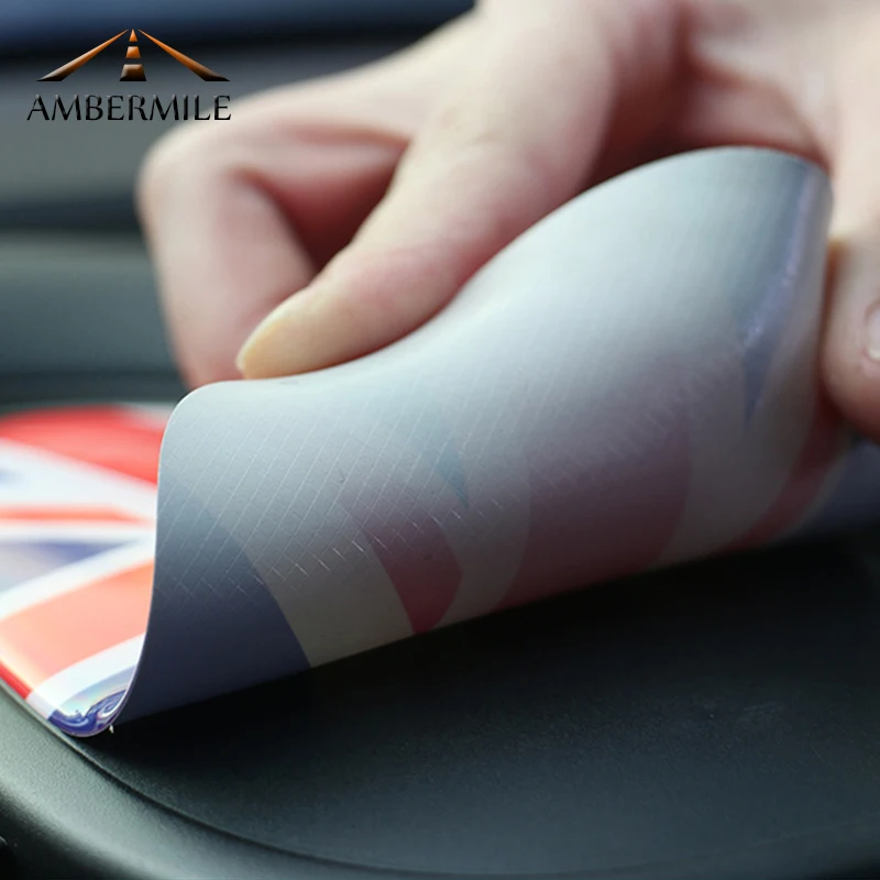 3D прозрачная эпоксидная Автомобильная консоль AMBERMILE наклейка на вентиляционное