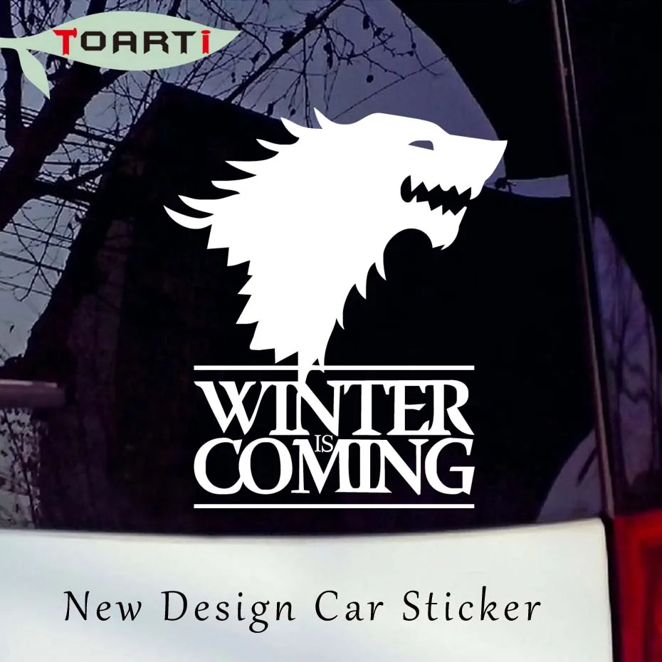 Game of Thrones Winter is Here Truck Car Window Vinyl Decal Sticker 12 COLORS