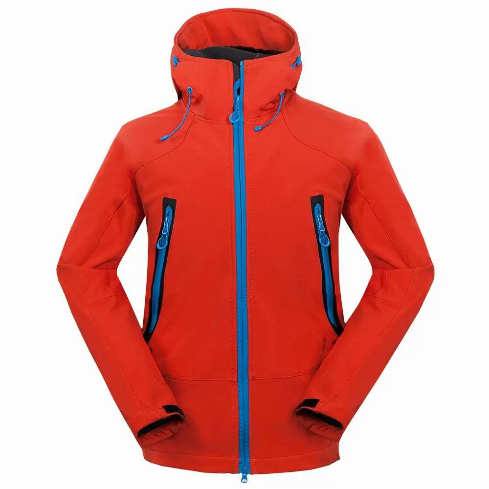 2018 новые мужские Повседневное флисовая куртка с капюшоном сплошной цвет молния мягкая куртка ветрозащитный Водонепроницаемый толстый