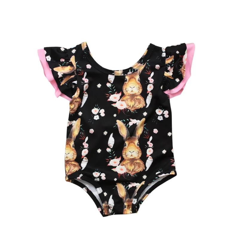 

Baby Girls Clothes Cotton Baby Romper Animal Rabbit Newborn Infant Baby Girls Rompers 0-24Months