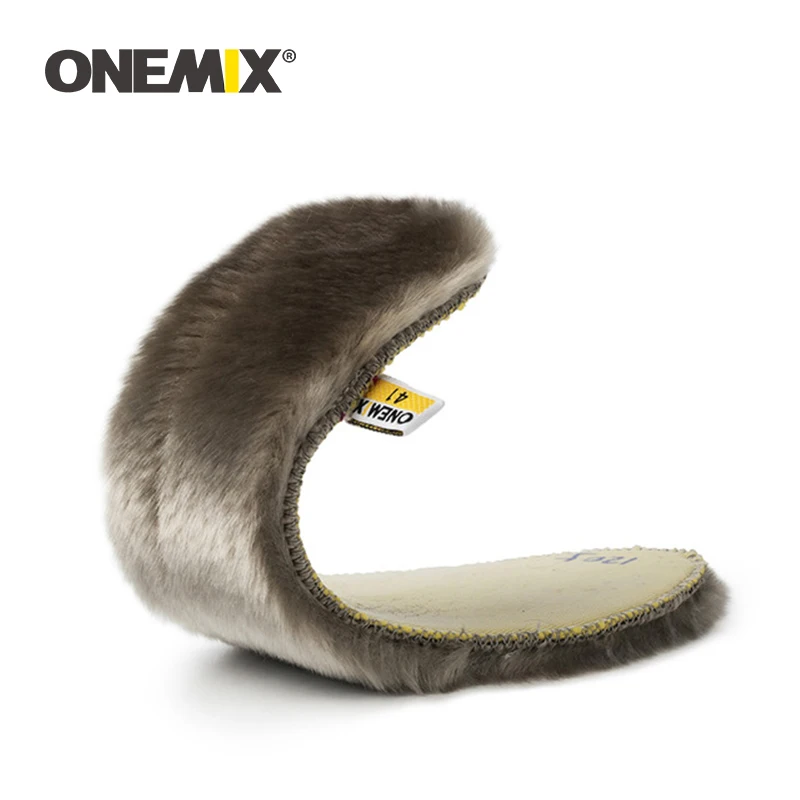 Стелька ONEMIX для зимней обуви дезодорирующая стелька массажные прокладки теплая