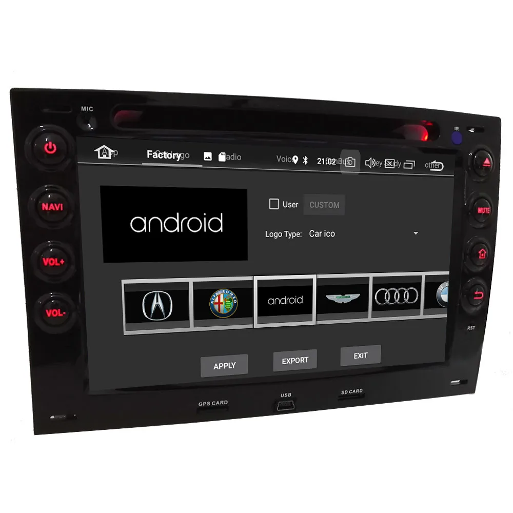 Excellent 7" Octa Core 4G Android 8.1 4GB RAM 64GB ROM BT Car DVD Player Radio Stereo Head Unit GPS Glonass For Renault Megane 2 2003-2010 4