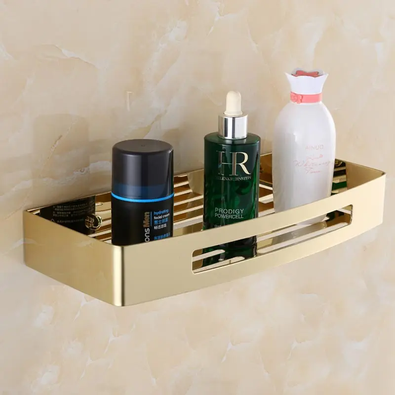 

SRJ Bathroom Corner Shelf 304 Stainless Steel Bathroom Toiletries Storage Rack Single Double Rustproof Storage Triangle Shelf
