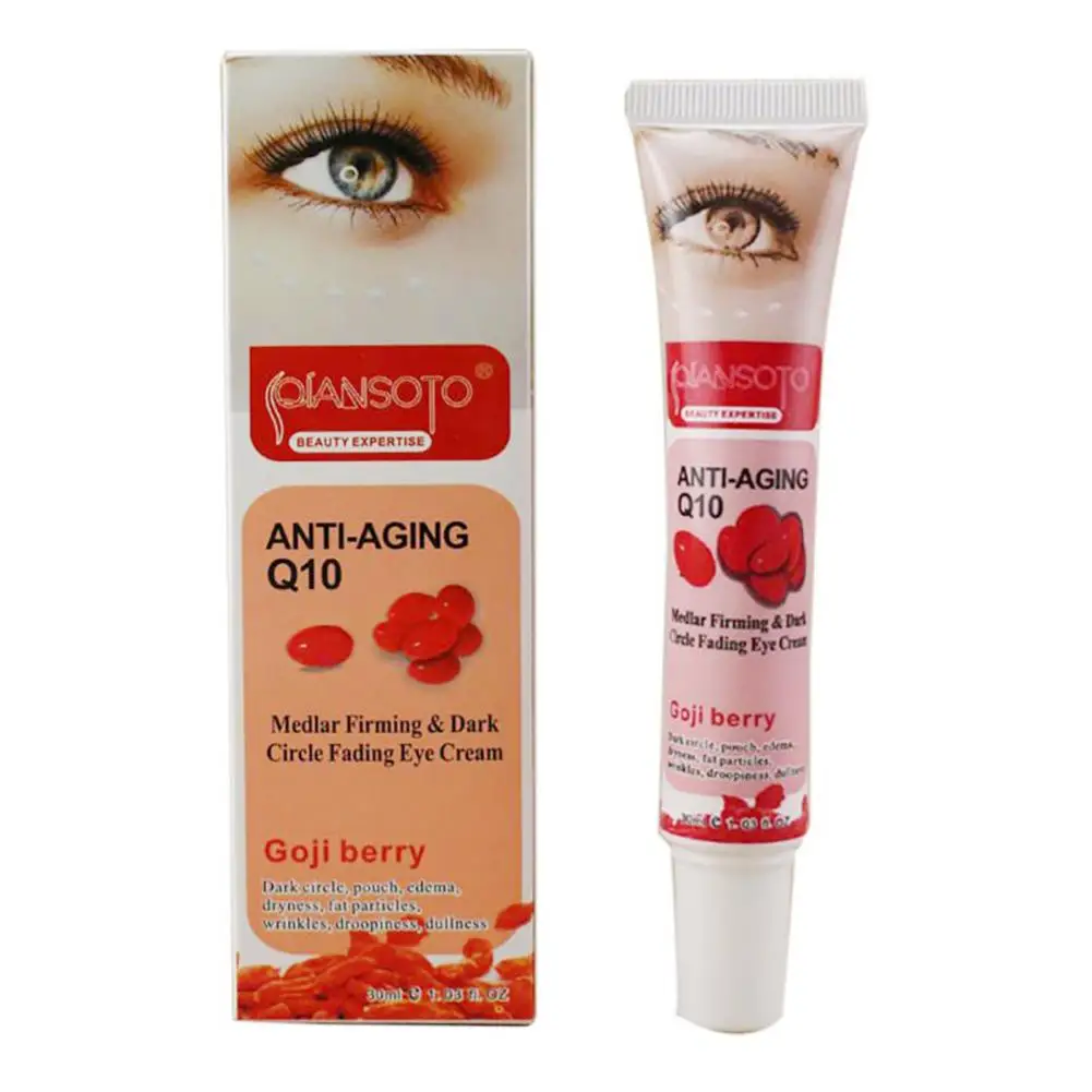 

30g Goji Eye Cream Whitening Remove Eye Bag Dark Circles Maquiagem Anti-Aging Anti Wrinkle Whitening Eye Cream Skin Care