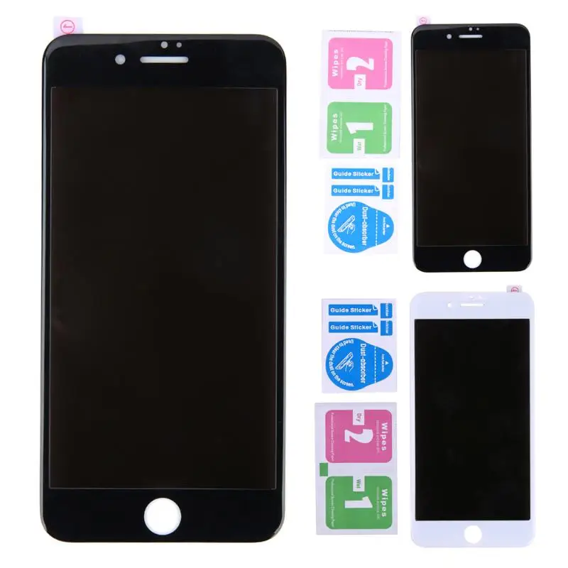 3D Carbon Fiber Full Screen Protector 1mm Toughened Glass Mobile Phone Front Screen Protectors