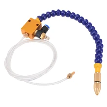 Double Head Coolant Spray Mist Coolant Lubrication Spray Nozzle System Unit for CNC Lathe and Engraving Milling Machine Double Head Coolant Spray Mist Coolant Lubrication Spray Nozzle System Unit for CNC Lathe and Engraving Milling Machine