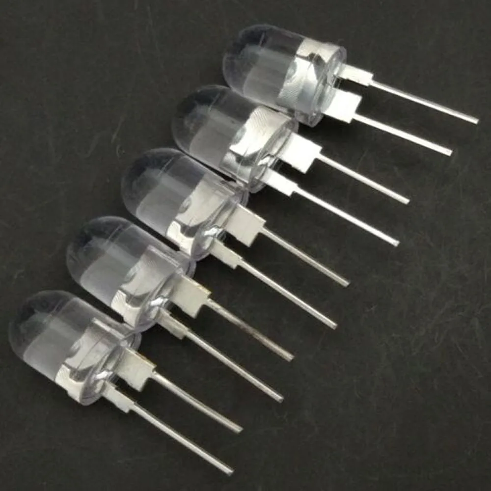 

10PCS/LOT 10mm 0.5w 45 degrees high power infrared diode infrared IR led 940nm infrared lamp