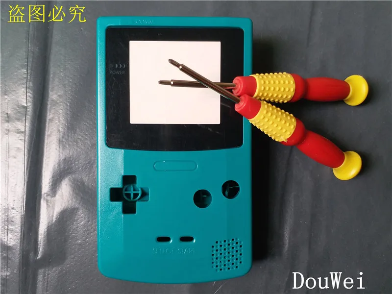 5 комплектов 1 компл. 10 для Nintendo GBC Замена Корпус случае голубой зеленый цвет Game Boy