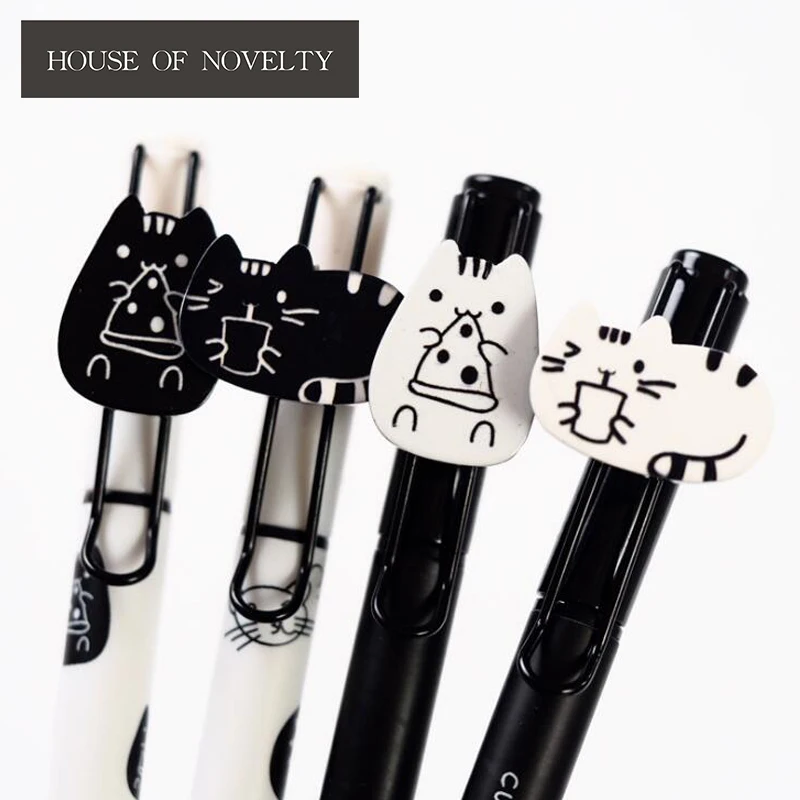 

0.5 mm Happiness Cat Gel Ink Pen Promotional Gift Stationery School & Office Supply