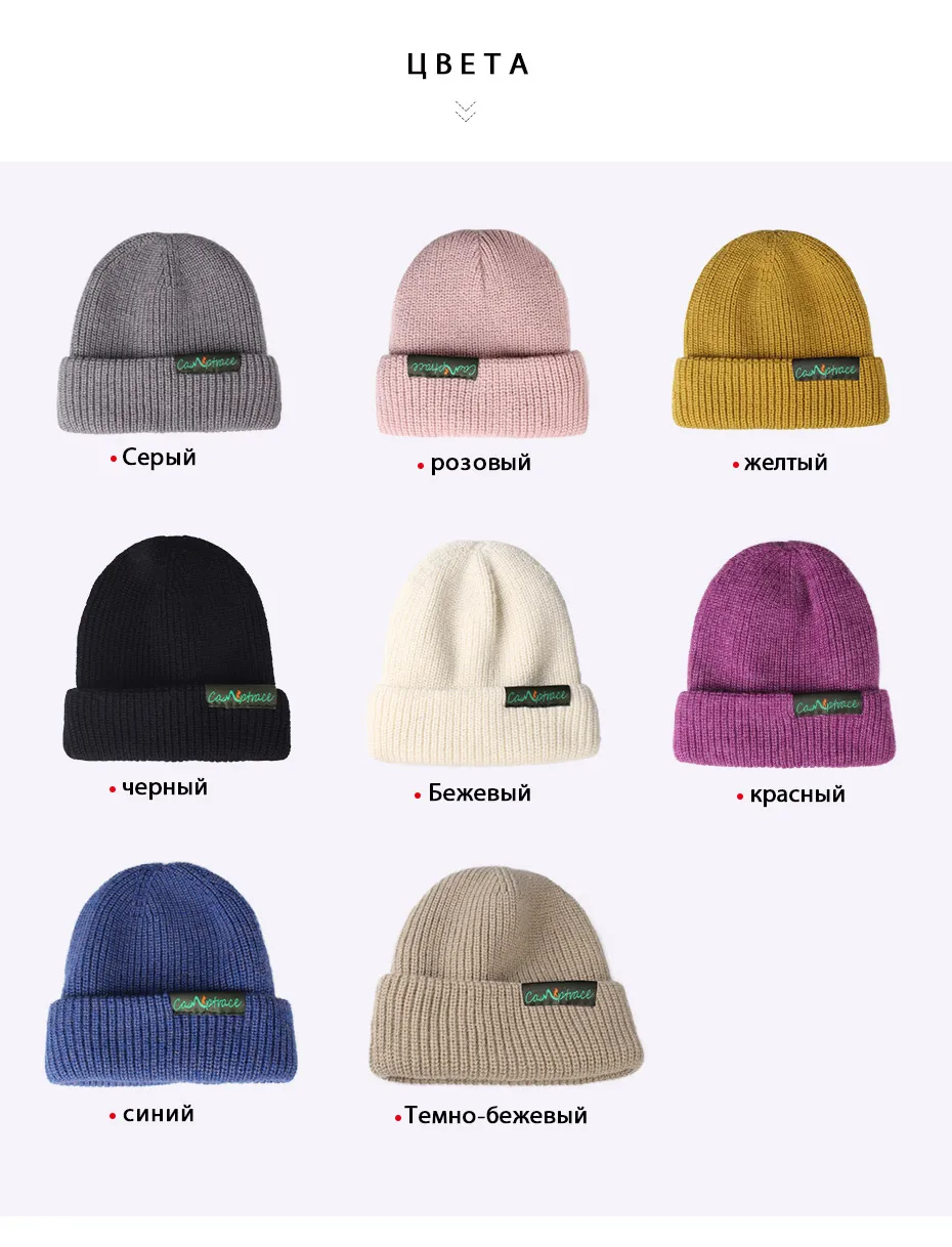 FURTALK Beanie Winter Hat for Women Knitted Slouchy Beanie Men Skullies Ladies Warm Hats Soft Female Korean Winter Cap