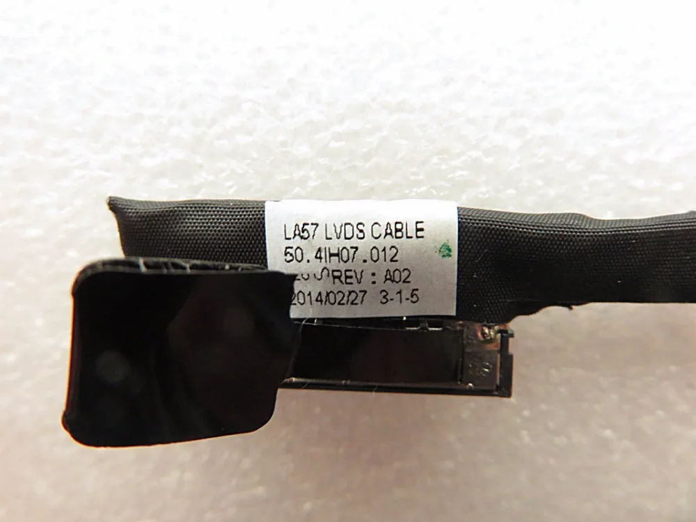 Новый оригинальный плоский кабель со светодиодным дисплеем для lenovo B570 B575 V570 V575