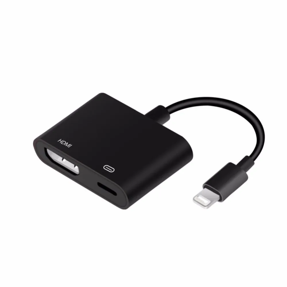 Цифровой Кабель адаптер для AV HDMI/HDTV TV iPhone в HDMI конвертер 6 7 8 X Lightning адаптер|digital