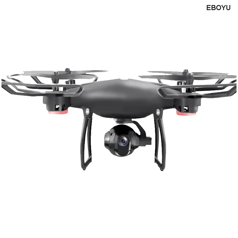 EBOYU LH-X25GWF Dual GPS FPV 2.4G 4CH RC Quadcopter Drone with Follow me 720P HD Camera Wifi Headless Mode RC Drone RTF