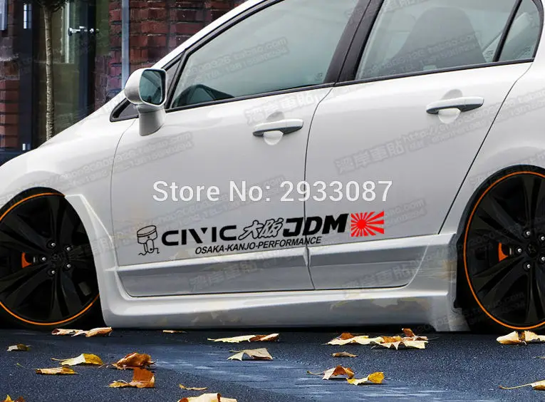 Color Name Size 30x4cm Exterior Accessories 3 Sizes Car Sticker