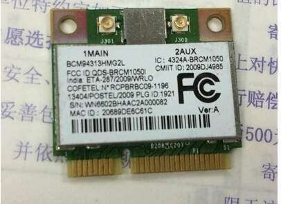 BroadCom BCM94313HMG2L BCM4313 150 Мбит Половина Mini PCI-e Wireless WLAN Card