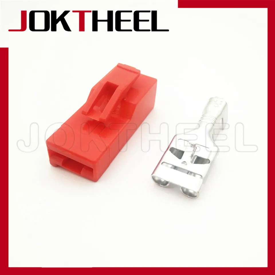 1/5/10/20/30kit 9 5 мм красный пластик не Герметичный Женский корпус 1 pin контактный