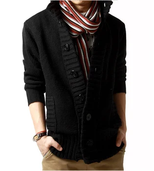 

New Brand Men's Sweaters Open Stitch Slim Fit Cardigan Men Casual Clothing Cardigan 4 Color Size:M-XXL Free Shipping