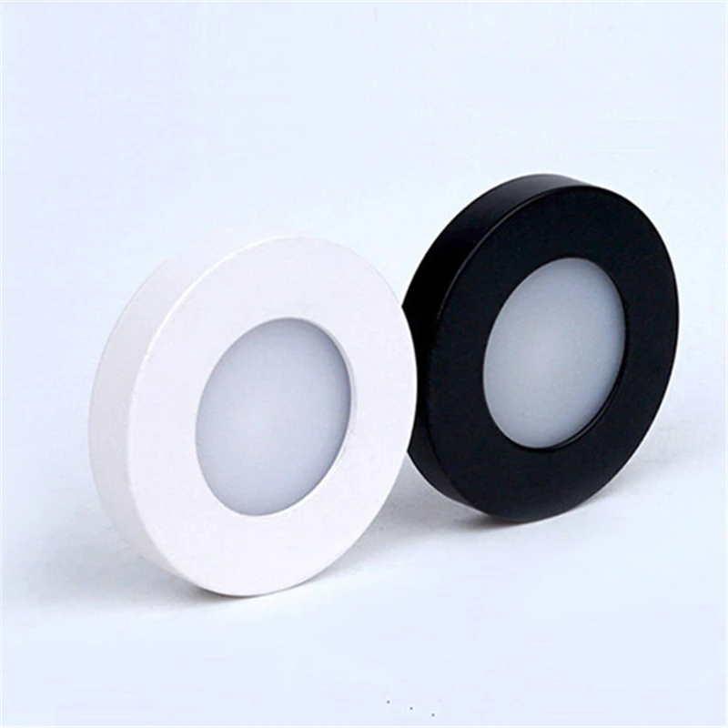 

10X Ultra-thin wall mounted LED downlight 3W AC85-265V jewelry display cabinet wine cabinet light mini COB downlight