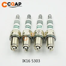 4 шт./лот Iridium power лампы в форме свечи зажигания Вилки IK16 5303 IKH16 5343 IK20 5304 IKH20 5344 IK22 5310 IKH22 5345 для Toyota, Nissan, Honda