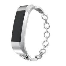 Часы из нержавеющей стали браслет ремешок для Fitbit Alta hr/Fitbit Alta для смартфона Прямая часы Mar 12