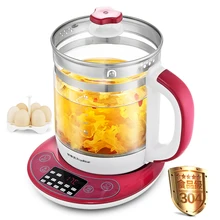 Толще закаленное Стекло автоматический здоровья горшок Multi-Функция чайник бытовой китайской медицины суп каша Электрический чайник