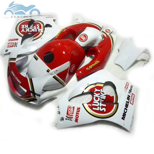 Kit de carenagem para motos, para suzuki gsxr600, gsx, r750, 1996 a 2000, srad, carroceria, gsxr750 1996-2000, lucky strike + tampa do tanque 3