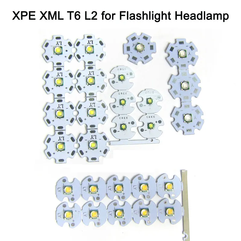 1 шт. 3 Вт 10 CREE XM-L2 T6 чип светодиодный холодный белый 6500K теплый K Светодиодные