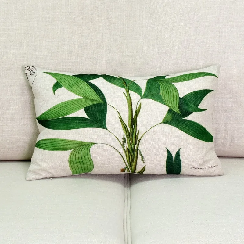 وسادة حالة المنزل الشمال الأمريكية الكتان سادات المائية مصنع العشب وسادة سيارة 30*50 الزخرفية غطاء وسادة مكتب أريكة وسادة حالة المنزل الشمال الأمريكية الكتان سادات المائية مصنع العشب وسادة سيارة 30*50 الزخرفية غطاء وسادة مكتب أريكة