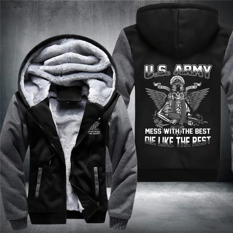 grey 04 Duong беспорядок с лучшей штамповкой, как остальные мужские модные уплотненные толстовки - Цвет: grey