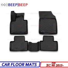 Для Volvo XC90-автомобильные коврики, автомобильные коврики, пыленепроницаемый водонепроницаемый автомобильный Стайлинг, защита интерьера
