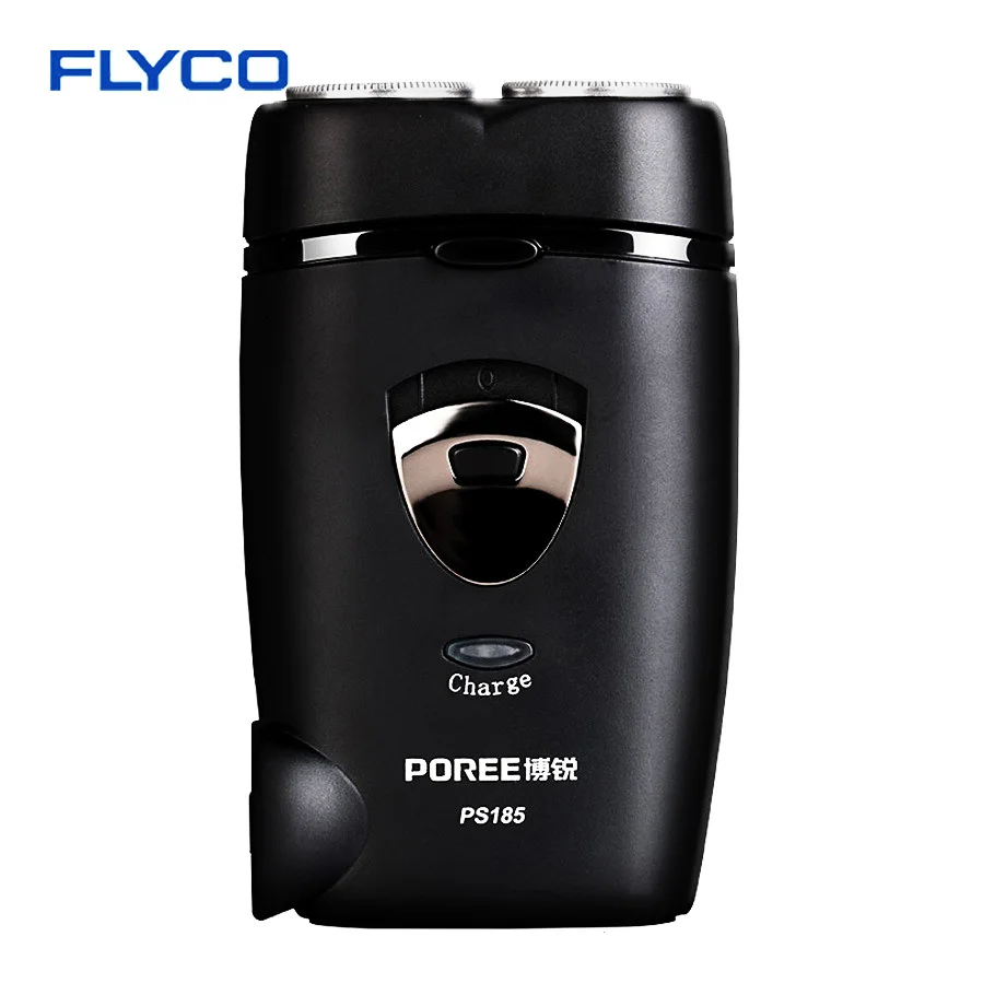 Flyco вилку Mens электробритва бритва волос двойные лезвия Ножи Перезаряжаемые