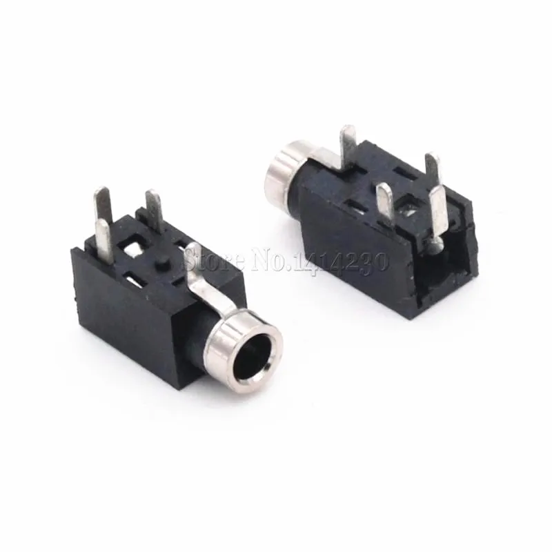 Venta 10 Uds 2,5mm conector de Audio 4 Pin DIP conector Jack de auriculares PJ-210B MRV66Bxb