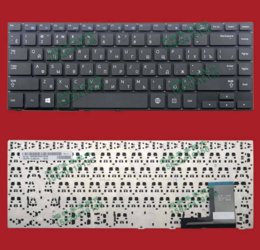 

New For Samsung NP370R4E NP370R4V NP450R4E NP450R4V NP470R4E Laptop Keyboard US version Free Shipping