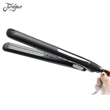 JUNEJOUR Профессиональный 2 в 1 инструмент для укладки волос Вращающийся Регулируемый данных Управление ЖК-дисплей Дисплей аксессуар для волос выпрямитель для волос