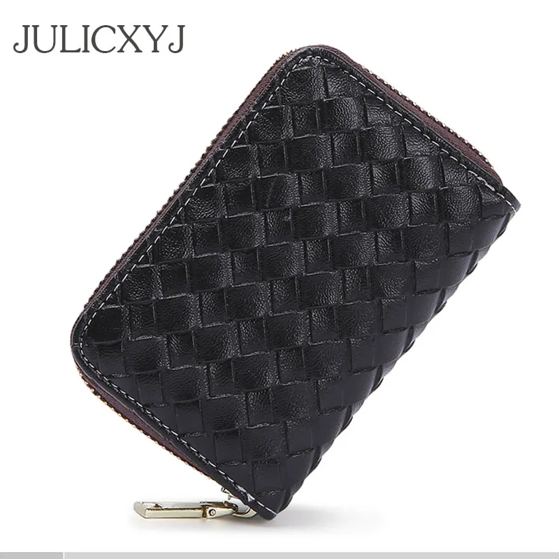 

JULICXYJ Brand 24 Bits Women Men Card Bag 2019 New Credit ID Business Passport Visiting Cards Holder Organizer Femme Male Wallet