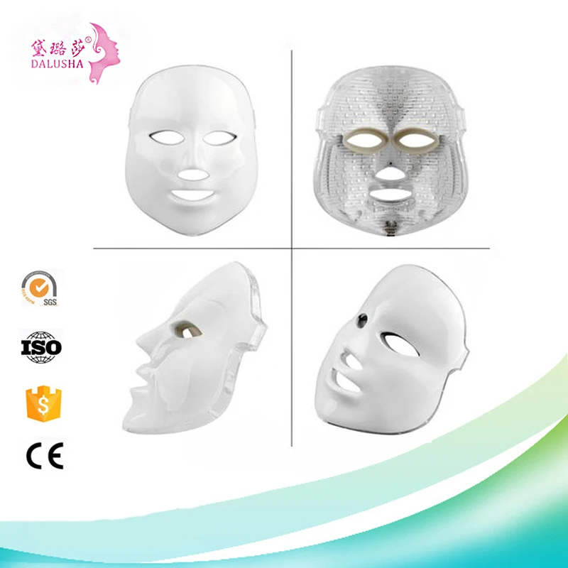 

High quality PDT 7 color LED lighting photon therapy facial mask
