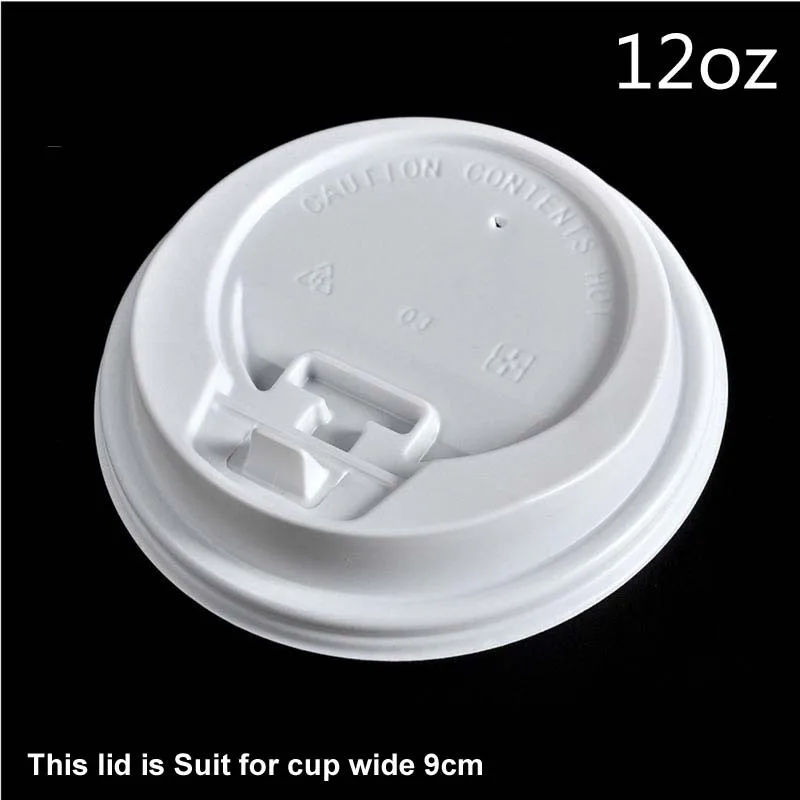 2015 new 100pcs/lot white drinking paper cup lid  ...