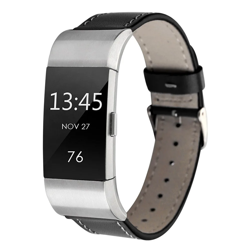 Модный кожаный ремешок сменный ремешок для наручных часов для FitBit Charge 2 SP13 Перевозка груза падения
