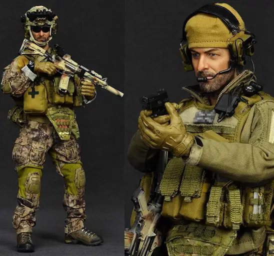 1:6 масштаб супер гибкая Военная фигурка 12 &quotфигурку Кукла коллекционная модель