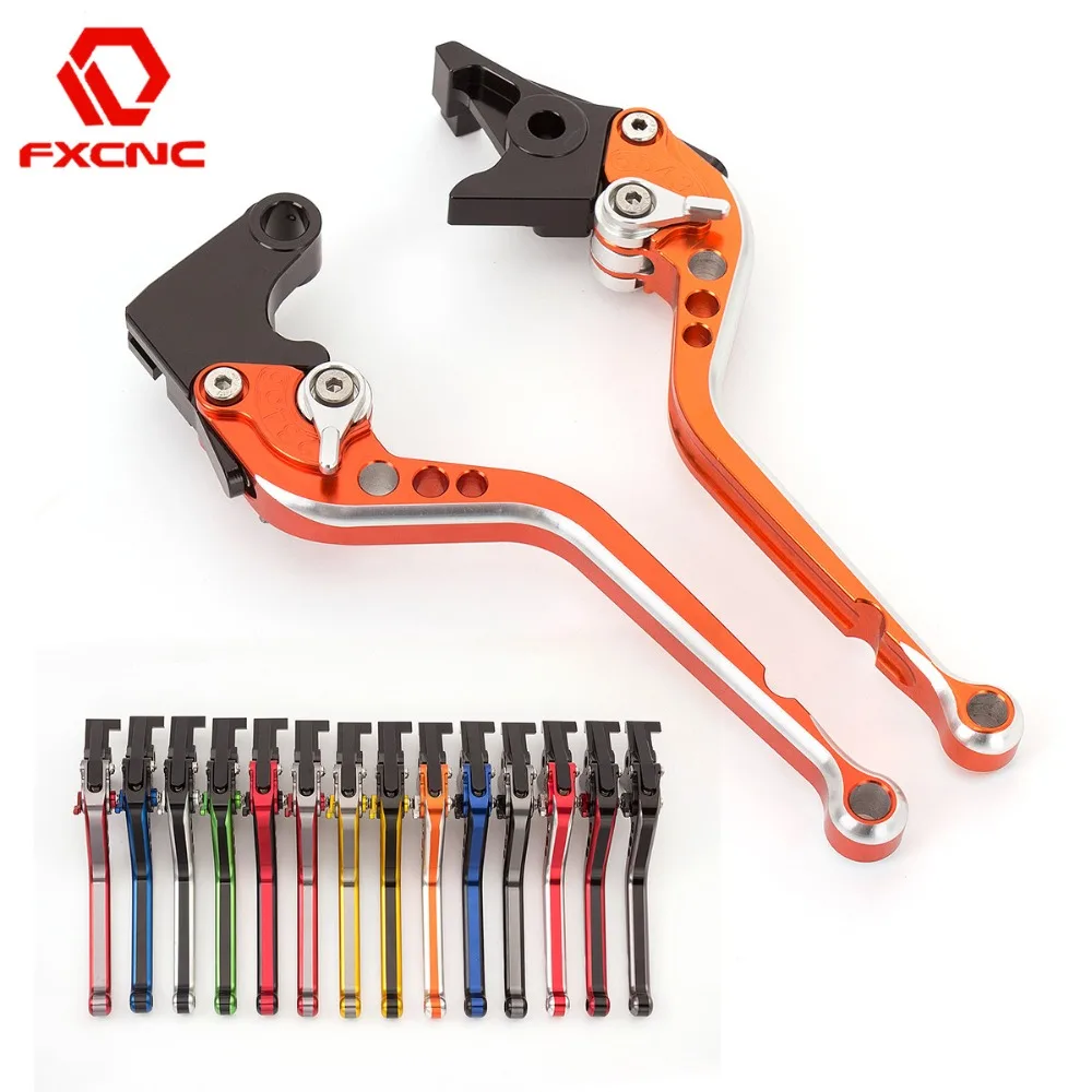 FX CNC Mix Color Adjustable Motorcycles Brake Clutch Lever For Yamaha