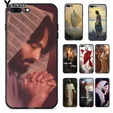 

Yinuoda Holy Jesus Christ Pattern TPU Soft Phone Accessories Cell Phone Case for iPhone 8 7 6 6S Plus 5 5S SE XR X XS MAX Shell