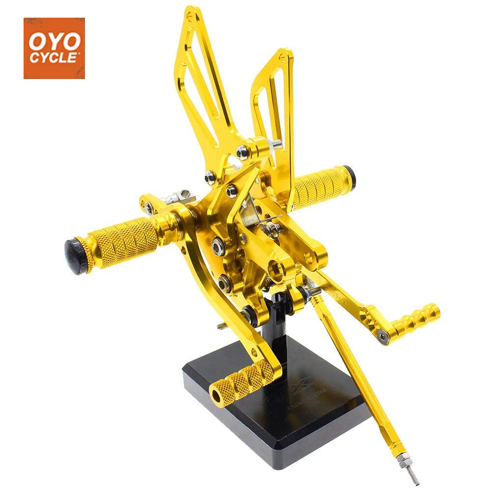 

CNC Adjustable Rearsets Foot Rest Foot Pegs Foot Rests For Suzuki TL1000S/R 1997-2003