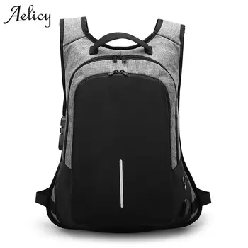 

Aelicyc Luxury High Quality Anti-theft Laptop Backpack Waterproof Men Business Dayback Men Travel Bag Women Large Knapsack