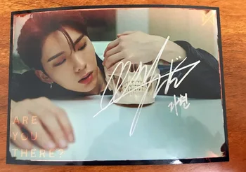 

hand signed MONSTA X Kihyun autographed photo ARE YOU THERE 5*7 102018