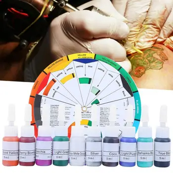 

Microblading Pigment Pigment For Microblading Professional Tattoo Ink Pigment Tattoo Makeup Color Wheel Mixing Guide